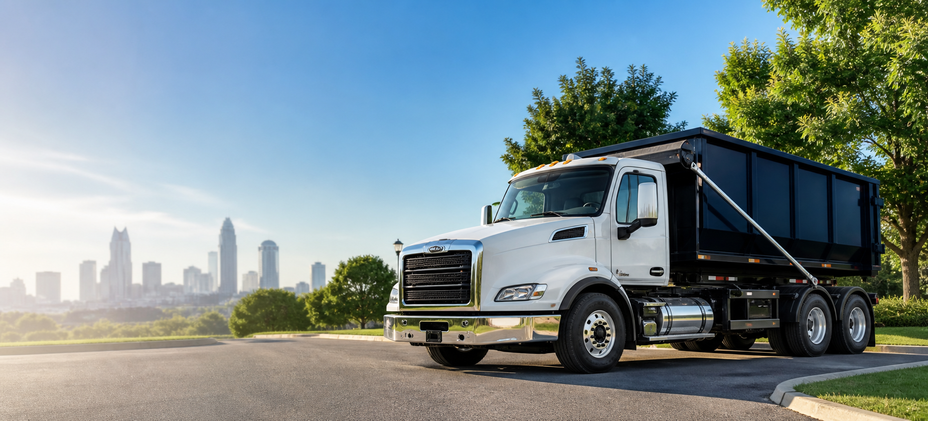 Clean Way hauling truck